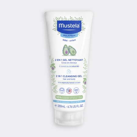 Mustela šampon 2u1 200ml