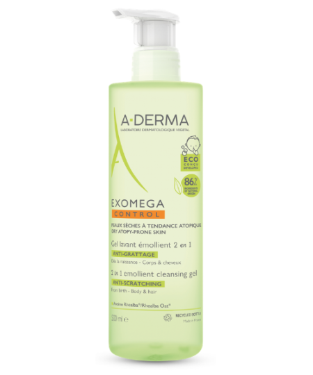 Aderma Exomega Gel 2u1 500ml