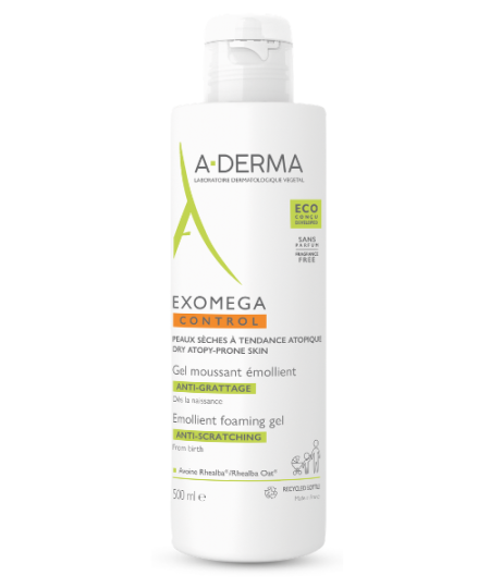 Aderma Exomega pjenušavi gel 500ml