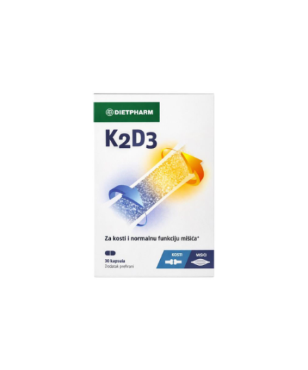 Dietpharm K2+D3 kapsule a30
