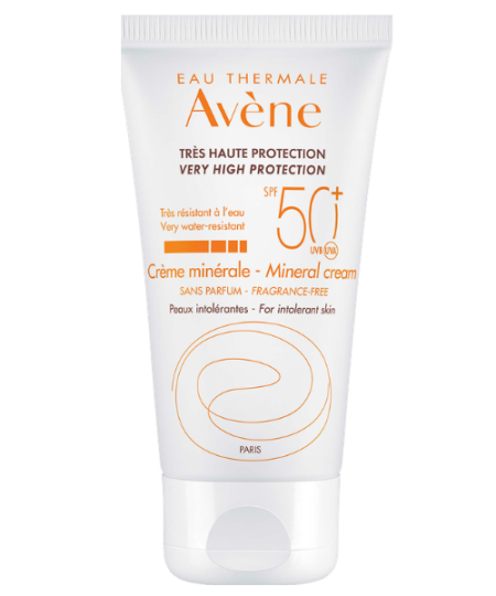 Avène SUN mineralna krema za zaštitu od sunca SPF 50+, 50 ml