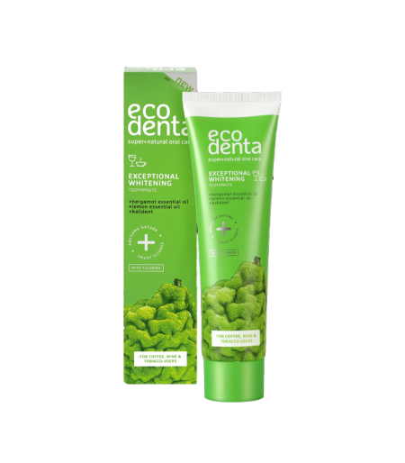 Ecodenta Whitening pasta za izvanredno izbjeljivanje zuba 100 ml