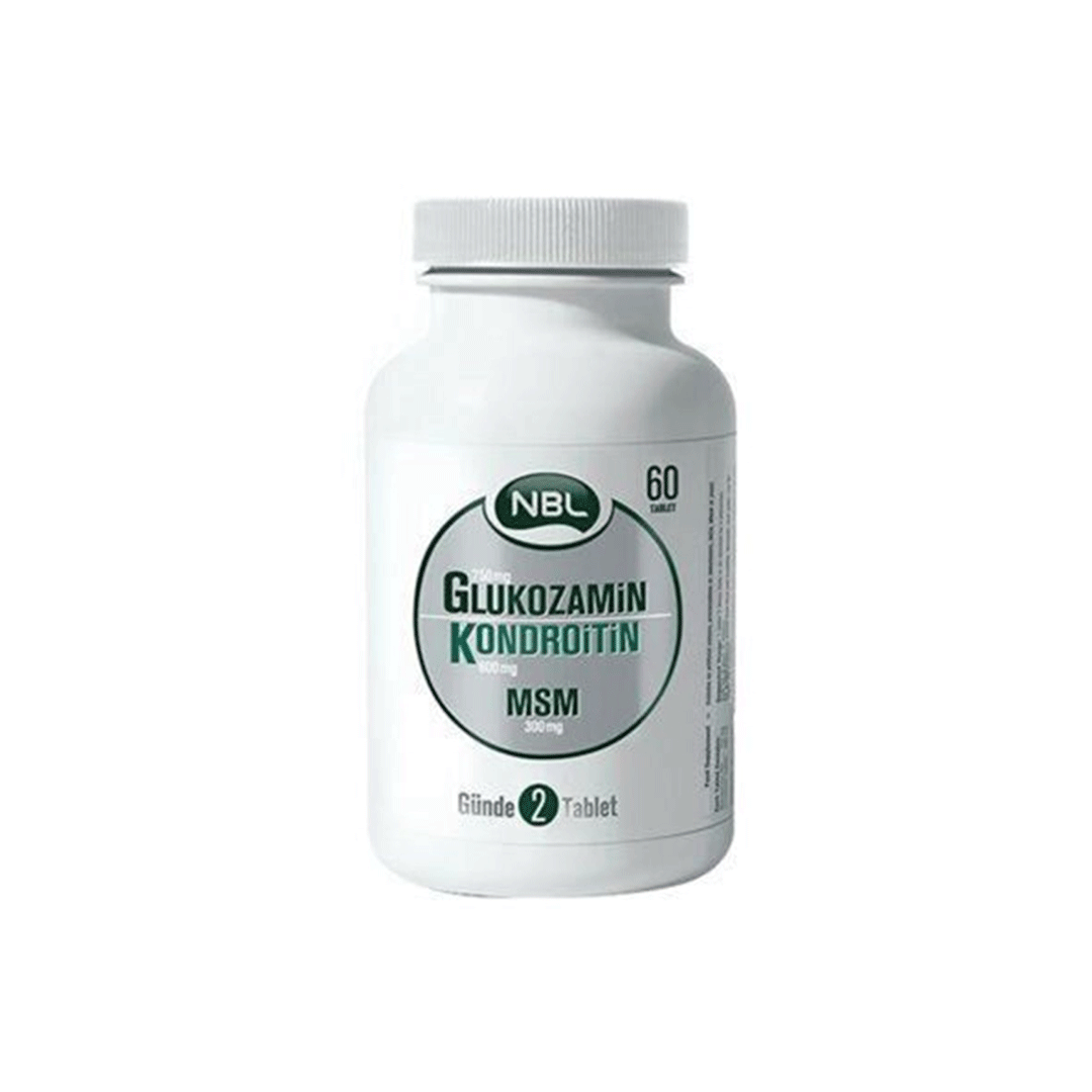 NBL GLUCOSAMIN CHONDROITIN MSM 60 tableta