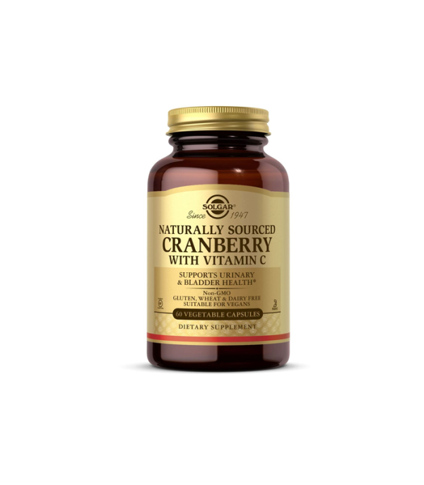 SOLGAR CRANBERRY WITH VITAMIN C A 60