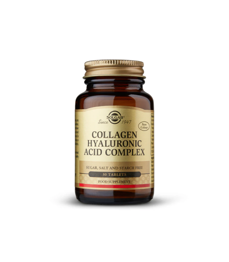 Solgar Collagen Hyaluronic Acid Complex tablete a30