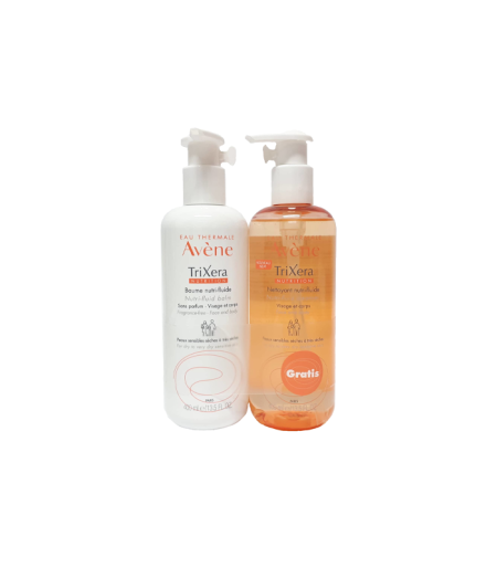Avene Trixera Balzam 400ml + Čistač 400ml