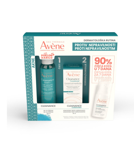 AVENE PROMO CLEANANCE COMEDOMED 30 ML + CLEANANCE GEL 100 ML