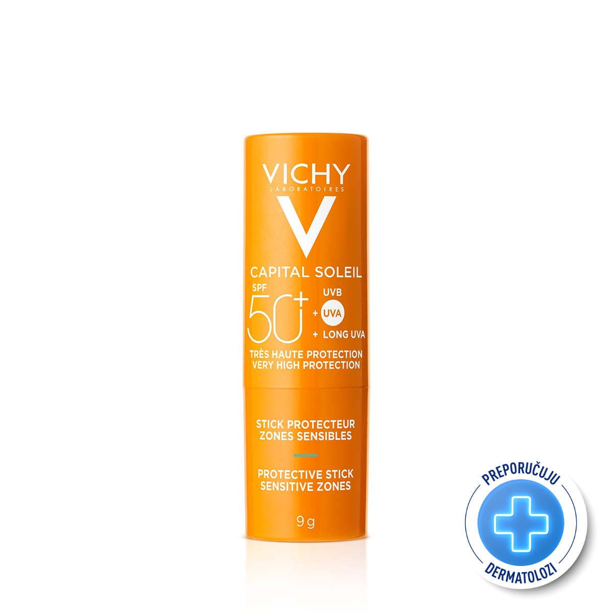VICHY CAPITAL SOLEIL Stik za osjetljiva područja SPF 50+