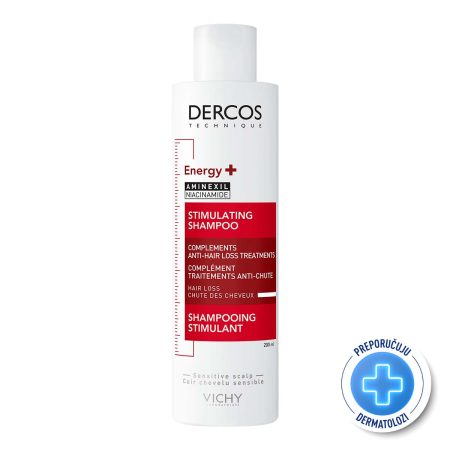 VICHY DERCOS ENERGY+ Stimulirajući šampon protiv opadanja kose, 200 ml
