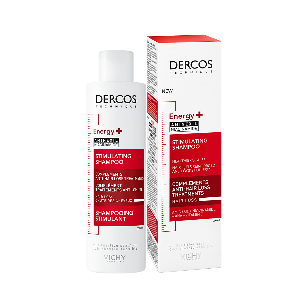 VICHY DERCOS ENERGY+ Stimulirajući šampon protiv opadanja kose, 200 ml - Image 9