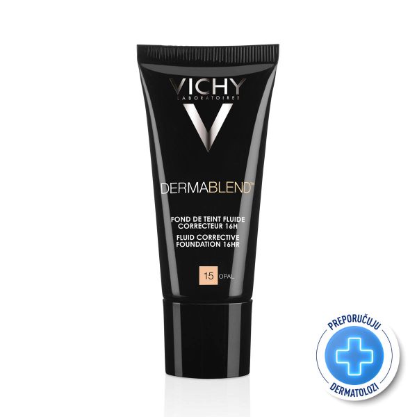 VICHY DERMABLEND Tekući puder za korekciju neujednačene boje kože SPF28, 30 ml, 15 Opal