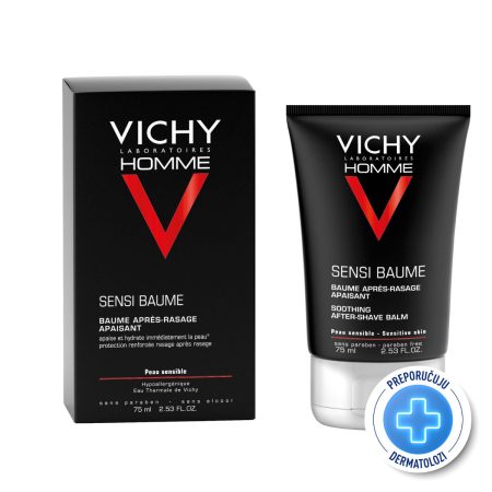 Vichy MEN balzam poslije brijanja za jačanje osjetljive kože 75 ml