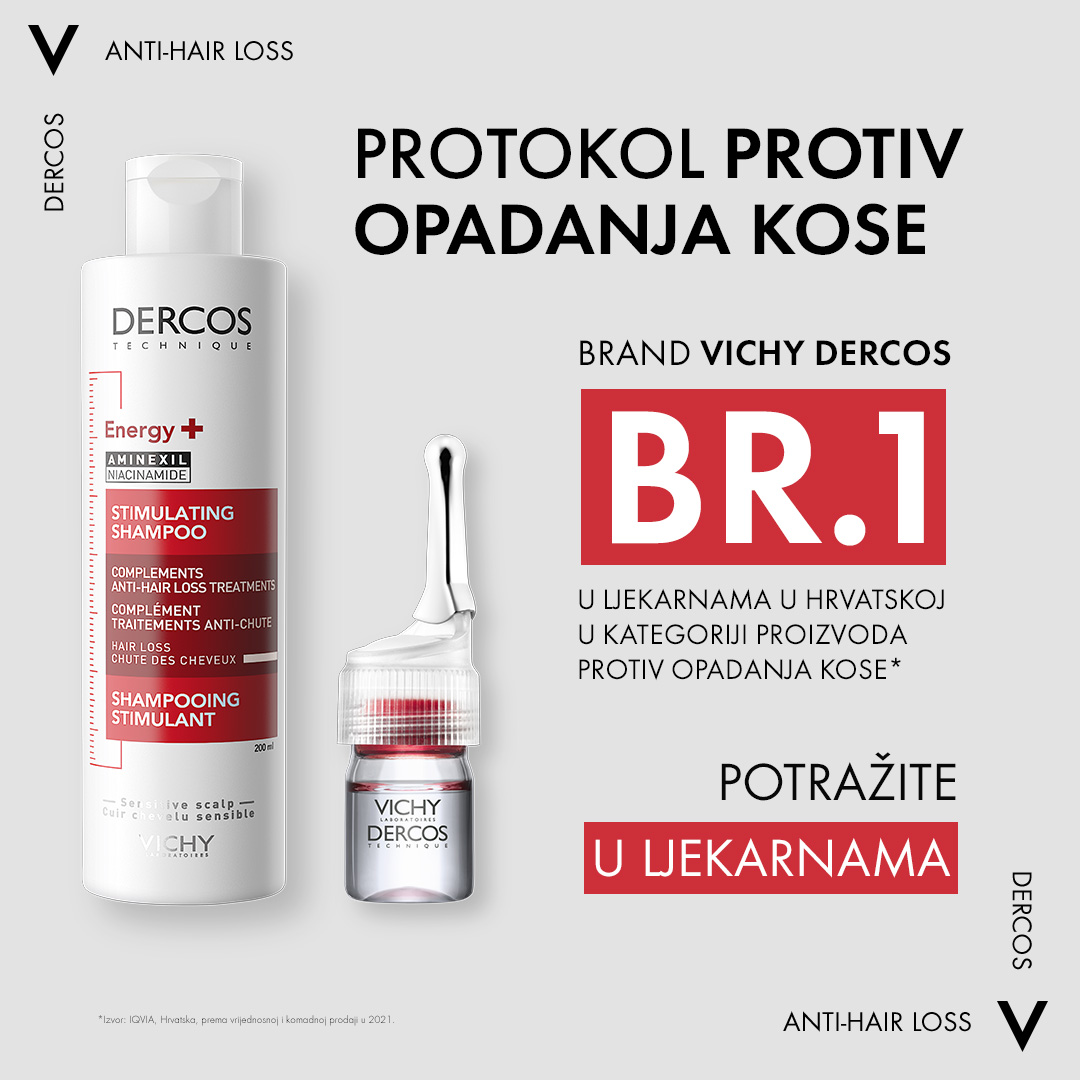 VICHY DERCOS ENERGY+ Stimulirajući šampon protiv opadanja kose, 400 ml - Image 7