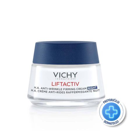 VICHY LIFTACTIV SUPREME Noćna njega protiv bora i za učvršćivanje kože, 50 ml