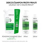VICHY DERCOS Šampon protiv prhuti za normalnu ili masnu kosu, 200 ml - Image 4