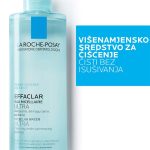 La Roche Posay EFFACLAR Micelarna voda za uklanjanje šminke i čišćenje masne i osjetljive kože, 400 ml - Image 2