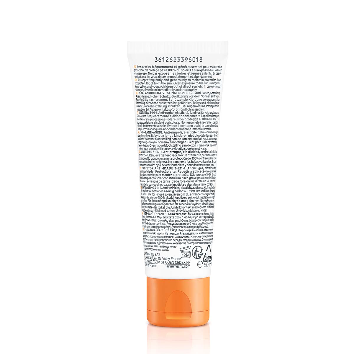 VICHY CAPITAL SOLEIL Krema za zaštitu od sunca s anti-age efektom SPF50, 50 ml - Image 6