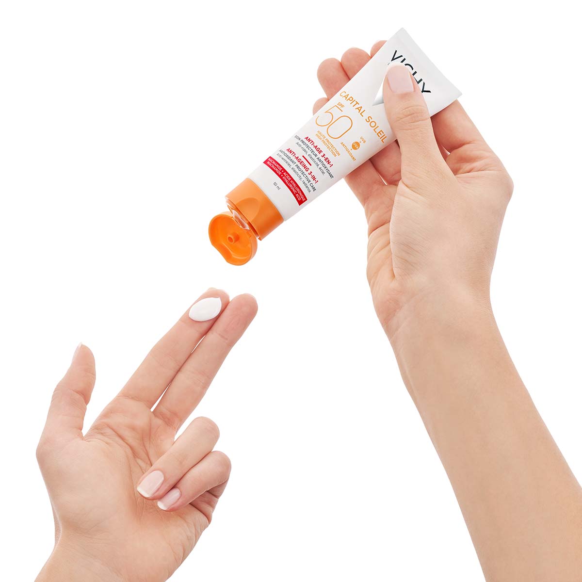 VICHY CAPITAL SOLEIL Krema za zaštitu od sunca s anti-age efektom SPF50, 50 ml - Image 4