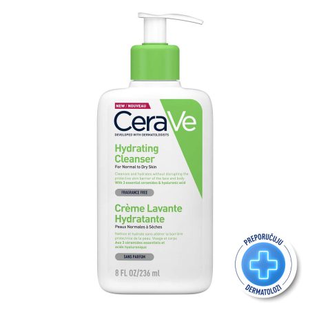 CeraVe Hidratantna emulzija za čišćenje za normalnu do suhu kožu, 236 ml