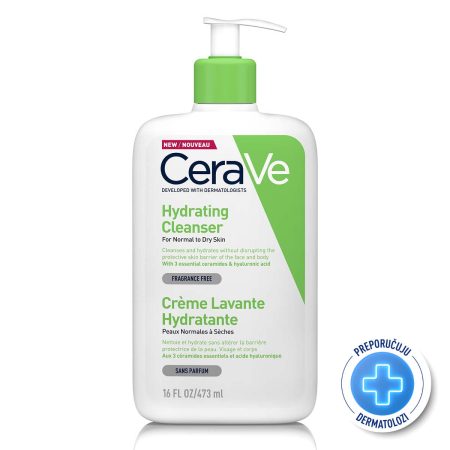 CeraVe Hidratantna emulzija za čišćenje za normalnu do suhu kožu, 473 ml