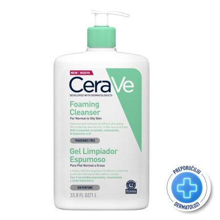 CeraVe Pjenušavi gel za čišćenje 1L