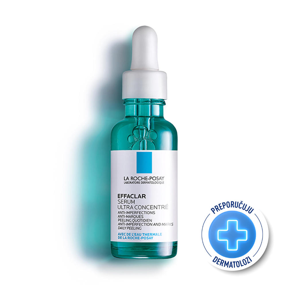 La Roche Posay EFFACLAR SERUM Dnevni piling protiv nepravilnosti za kožu sklonu aknama, 30 ml