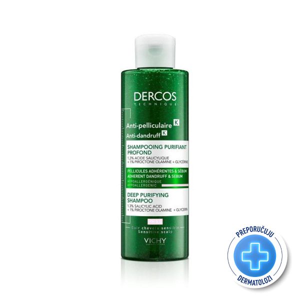 Vichy Dercos piling šampon 200ml