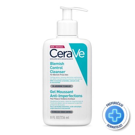 CeraVe Gel za čišćenje za kožu sklonu nepravilnostima, 236 ml