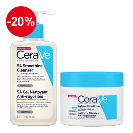 CeraVe Protokol za zaglađivanje suhe i grube kože tijela (čišćenje i njega)