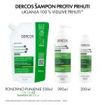 Vichy dercos šampon protiv peruti masna kosa eco refill 500 ml - Image 5