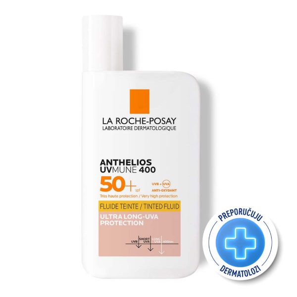 La Roche Posay ANTHELIOS UVMUNE 400 Tonirani fluid SPF50+, 50 ml