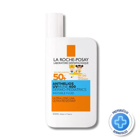 La Roche Posay Anthelios UVMUNE 400 Dermo pediatrics nevidljivi fluid za djecu SPF50+ 50 ml