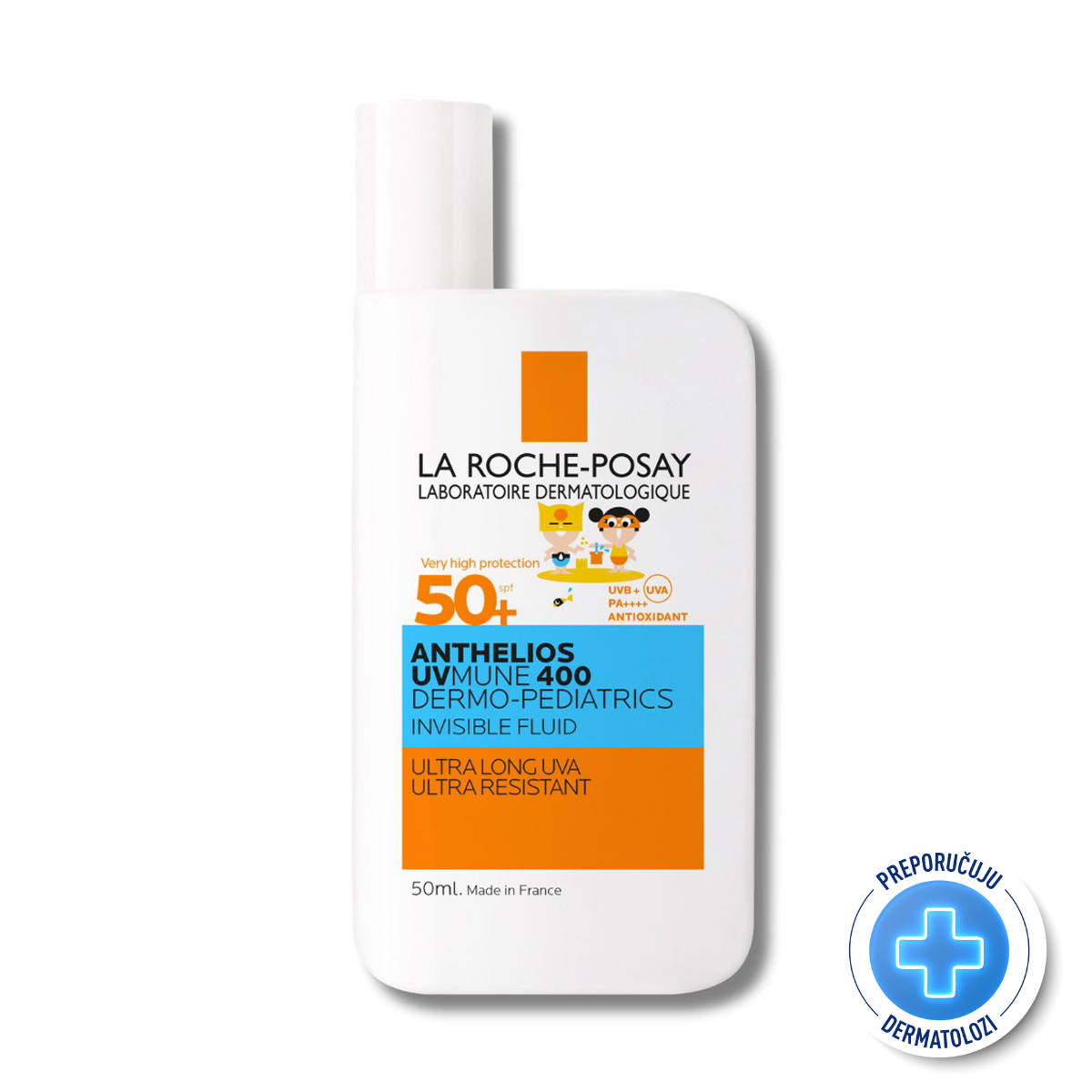La Roche Posay Anthelios UVMUNE 400 Dermo pediatrics nevidljivi fluid za djecu SPF50+ 50 ml