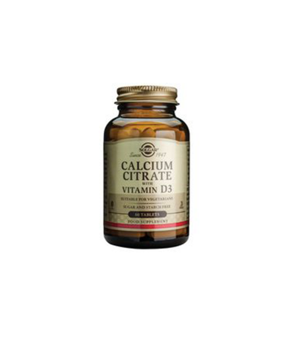 SOLGAR CALCIUM CITRAT + VIT. D TABLETE 6