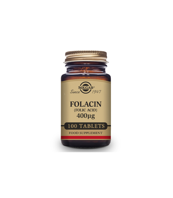SOLGAR FOLACIN 400 MCG 100TBL