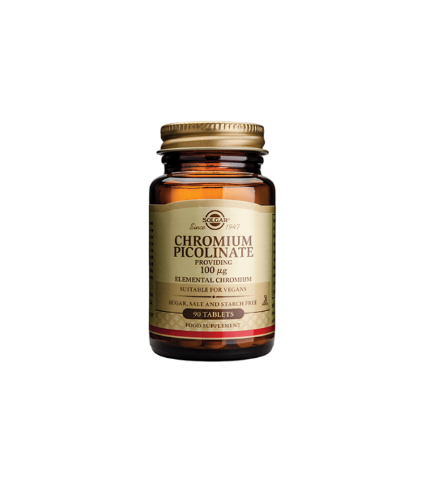 SOLGAR HROM PIKOLINAT 100MCG TBL A 90