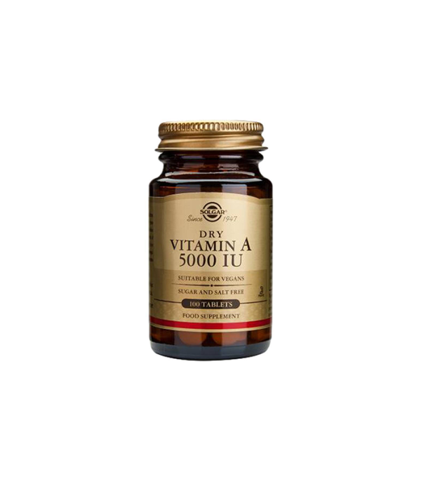 SOLGAR VITAMIN A 5000 I.J. TABLETE 100 T