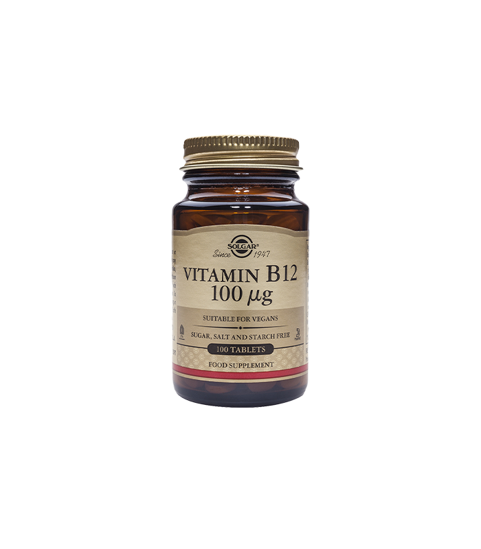 SOLGAR VITAMIN B12 100 MCG TBL A 100