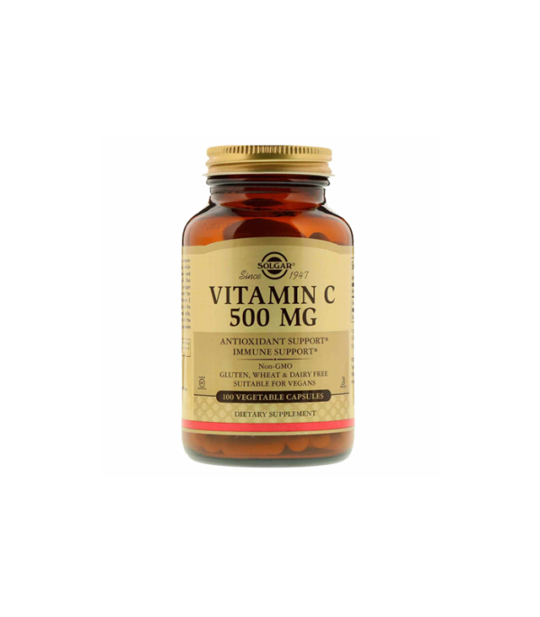SOLGAR VITAMIN C 500 A100 TBL