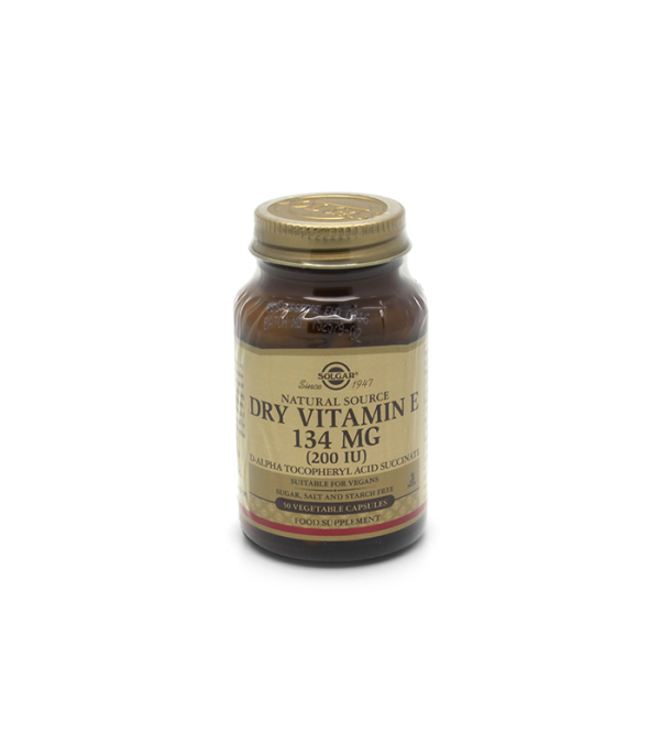 SOLGAR VITAMIN E 134 MG CPS A 50