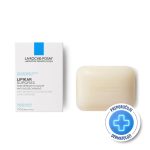 La Roche Posay LIPIKAR SURGRAS Tvrdi sindet (sapun) za nadopunu lipida protiv nadraženosti i svrbeža, pogodno za djecu i odrasle, 150 g