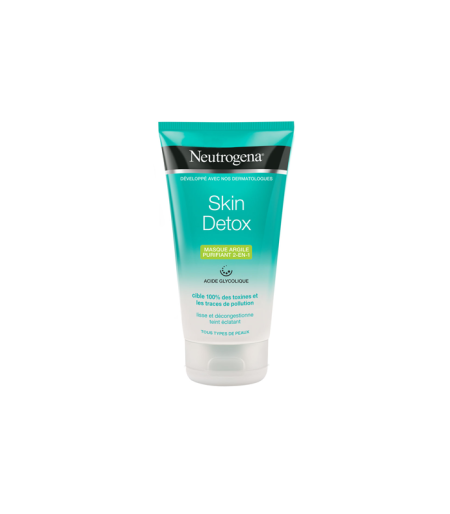 NEUTROGENA SKIN DETOX 2U1 MASKA OD GLINE ZA ČIŠĆENJE LICA 150ML
