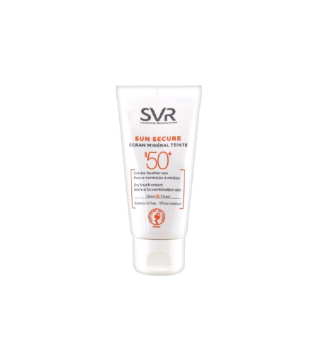 SVR Sun secure mineralna tonirana krema spf50