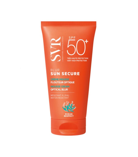 SVR SUN SECURE BLUR krema BEZ MIRISA SPF 50+, 50 ml