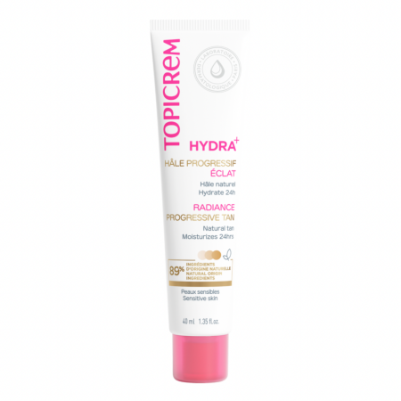 TOPICREM HYDRA+ krema za samotamnjenje lica 40ml
