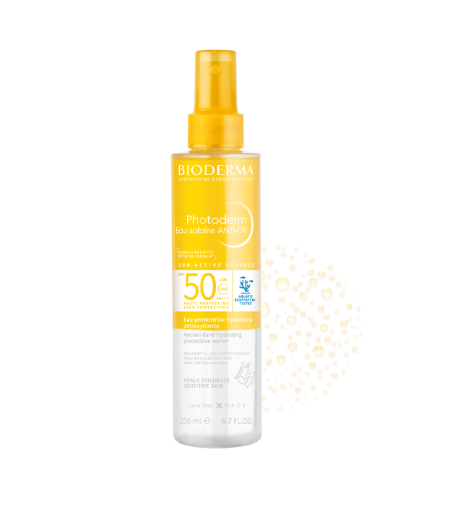 Bioderma Photoderm Eau solaire Anti Ox Sun Active Defense Spray sprej SPF50 200 ml