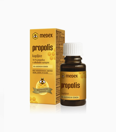 Medex Propolis kapi 10% u alkoholnoj otopini 15ml