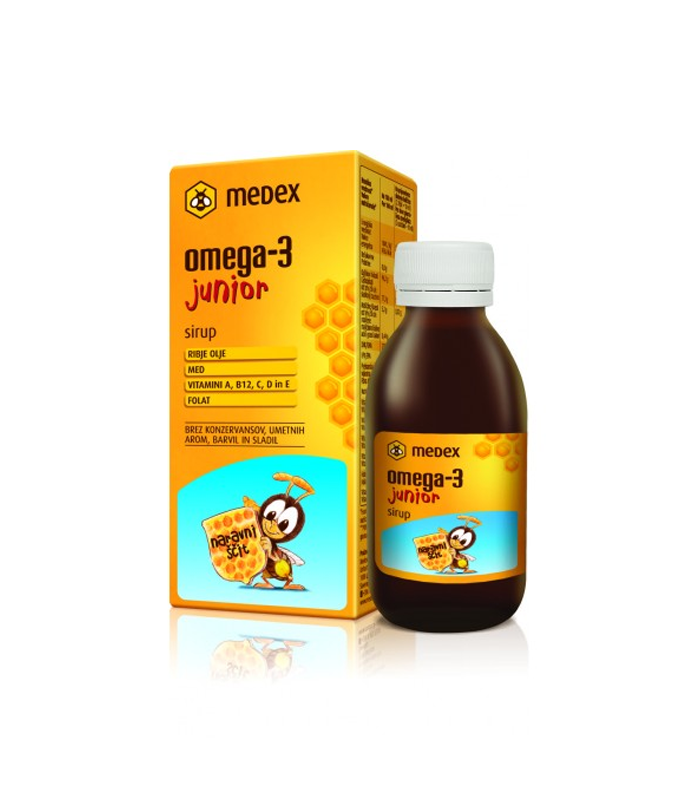Medex Omega-3 junior sirup 140ml