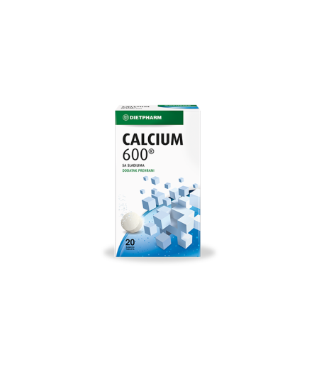 Dietpharm Kalcij 600 šumeće tablete
