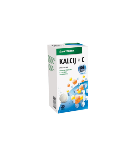 Dietpharm Kalcij C šumece tablete